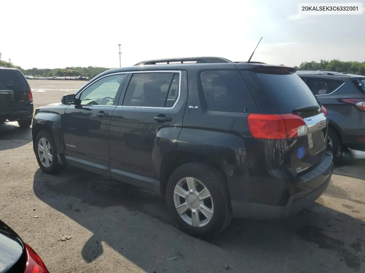 2012 GMC Terrain Sle VIN: 2GKALSEK3C6332001 Lot: 62345265