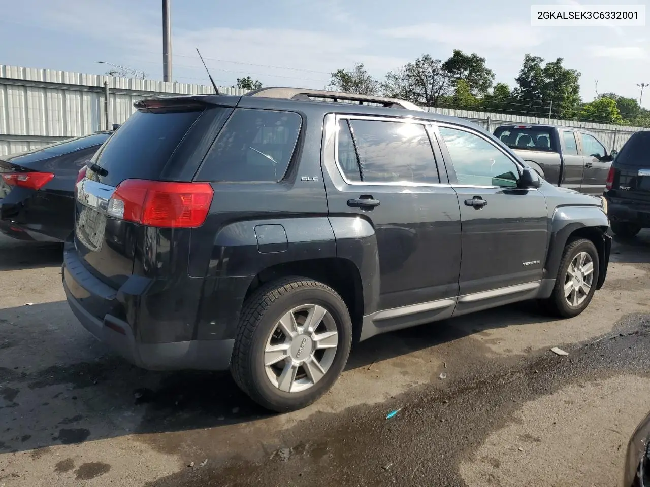 2012 GMC Terrain Sle VIN: 2GKALSEK3C6332001 Lot: 62345265