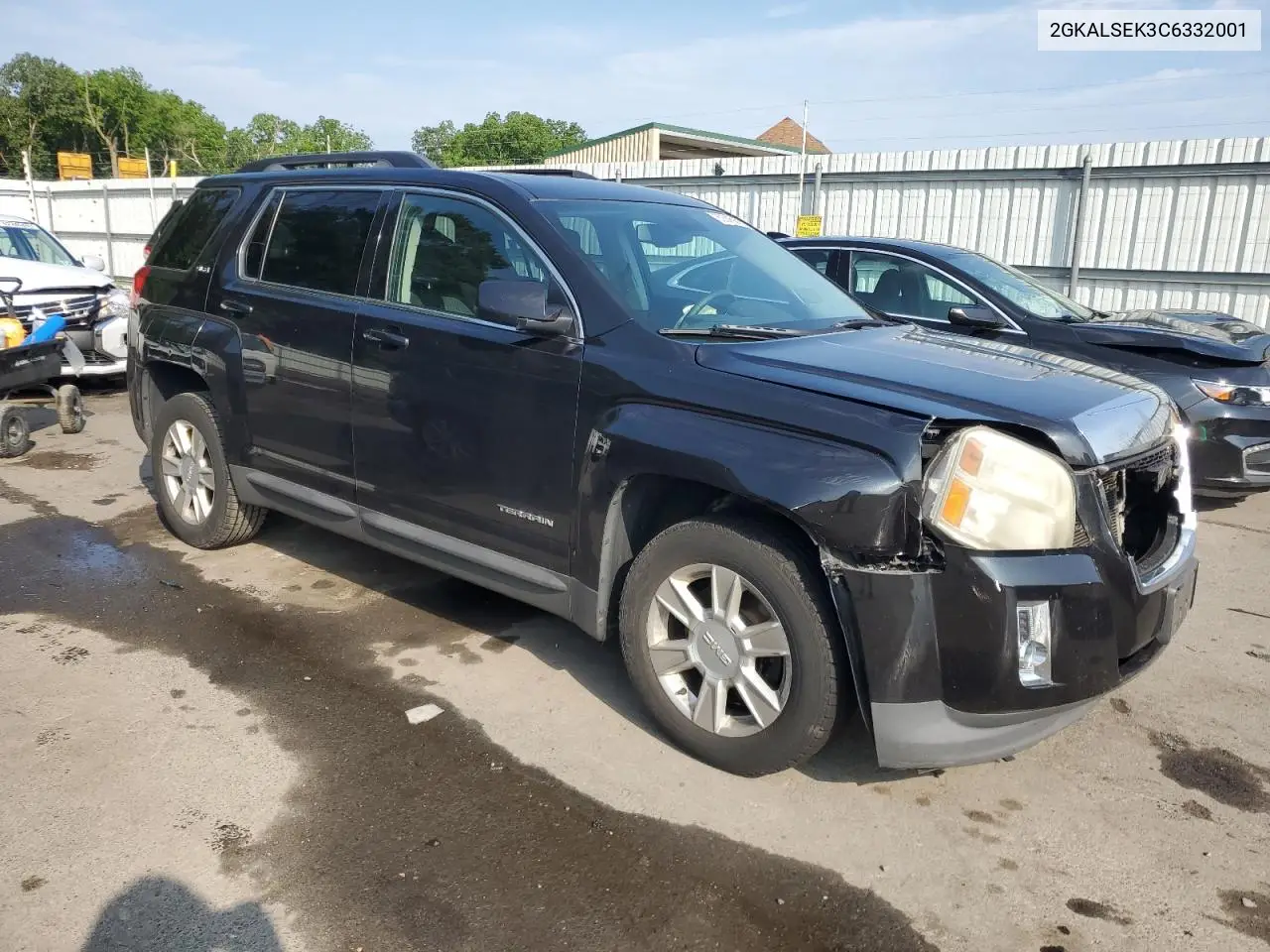 2012 GMC Terrain Sle VIN: 2GKALSEK3C6332001 Lot: 62345265
