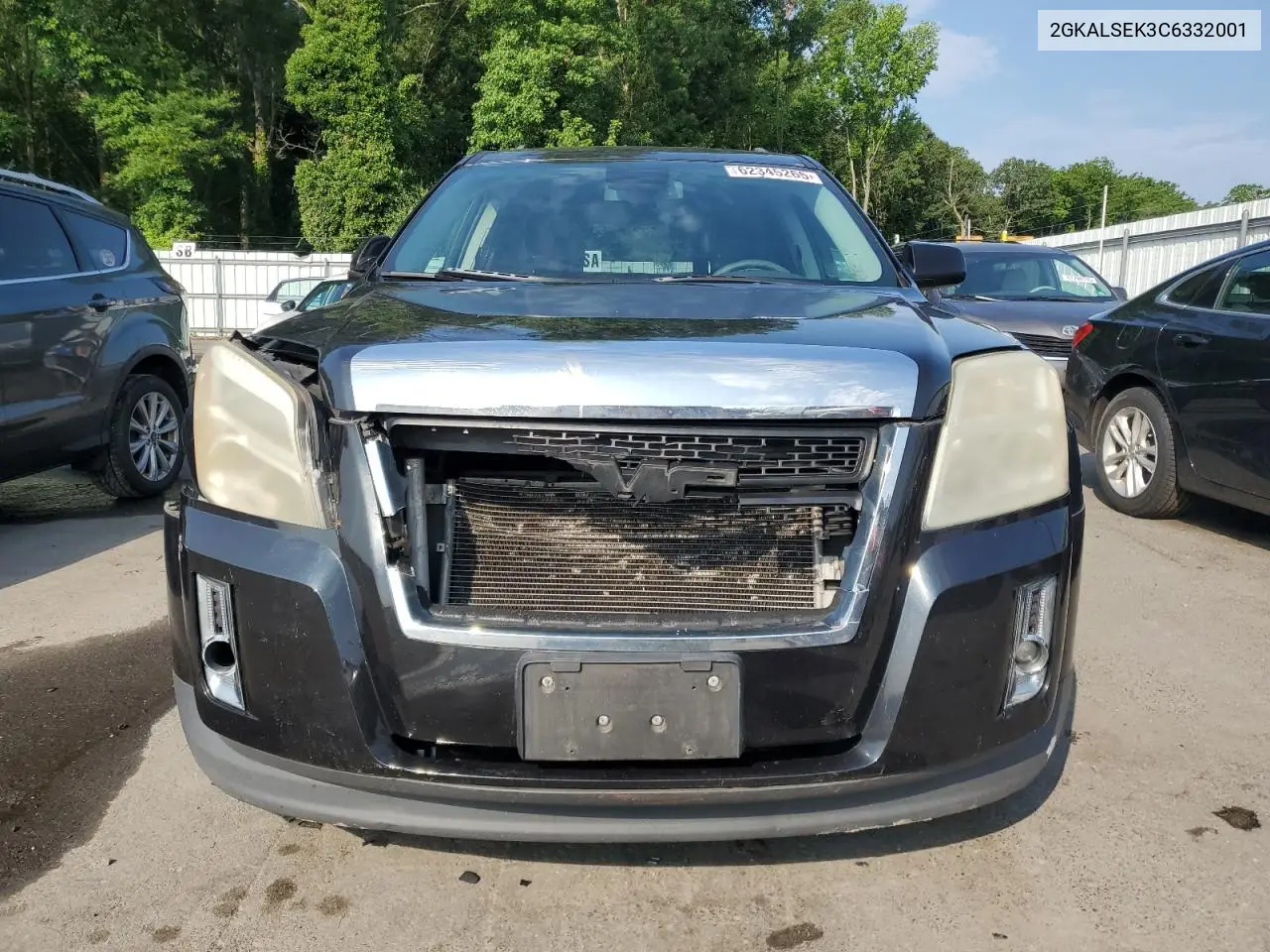 2012 GMC Terrain Sle VIN: 2GKALSEK3C6332001 Lot: 62345265