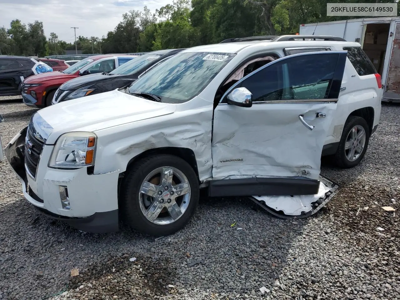 2012 GMC Terrain Slt VIN: 2GKFLUE58C6149530 Lot: 62760425