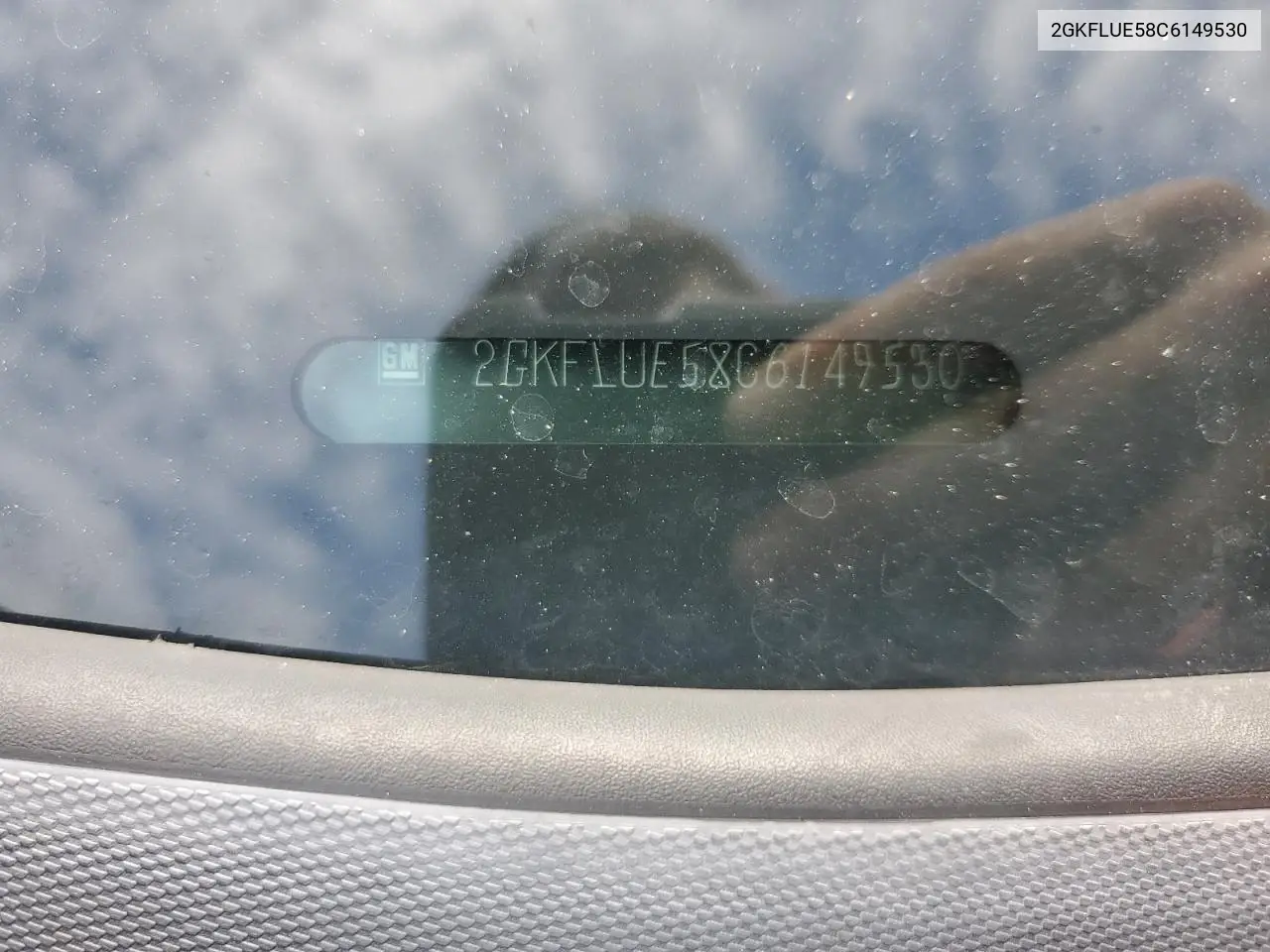 2012 GMC Terrain Slt VIN: 2GKFLUE58C6149530 Lot: 62760425