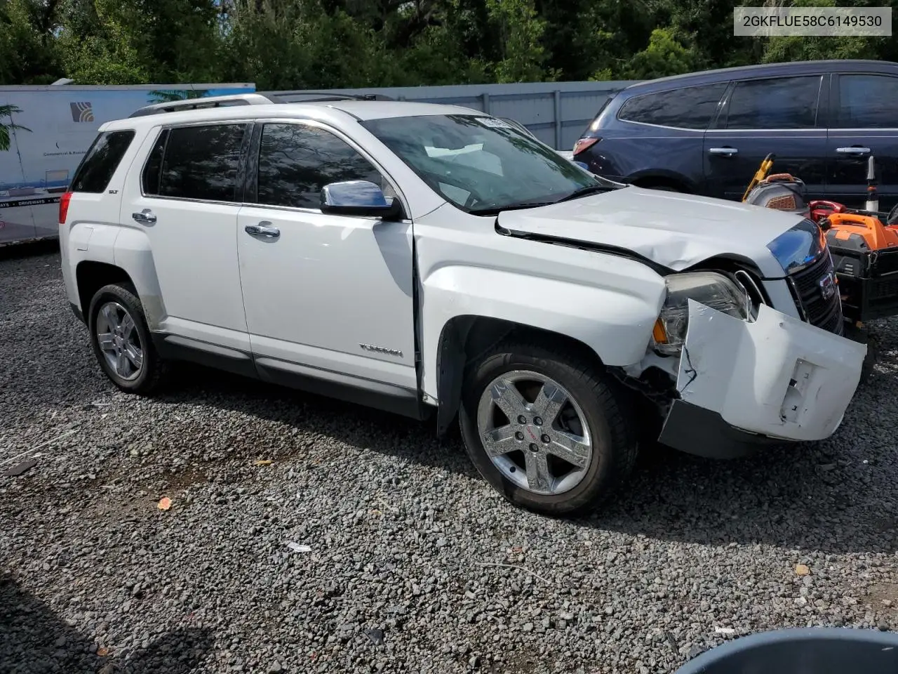2012 GMC Terrain Slt VIN: 2GKFLUE58C6149530 Lot: 62760425