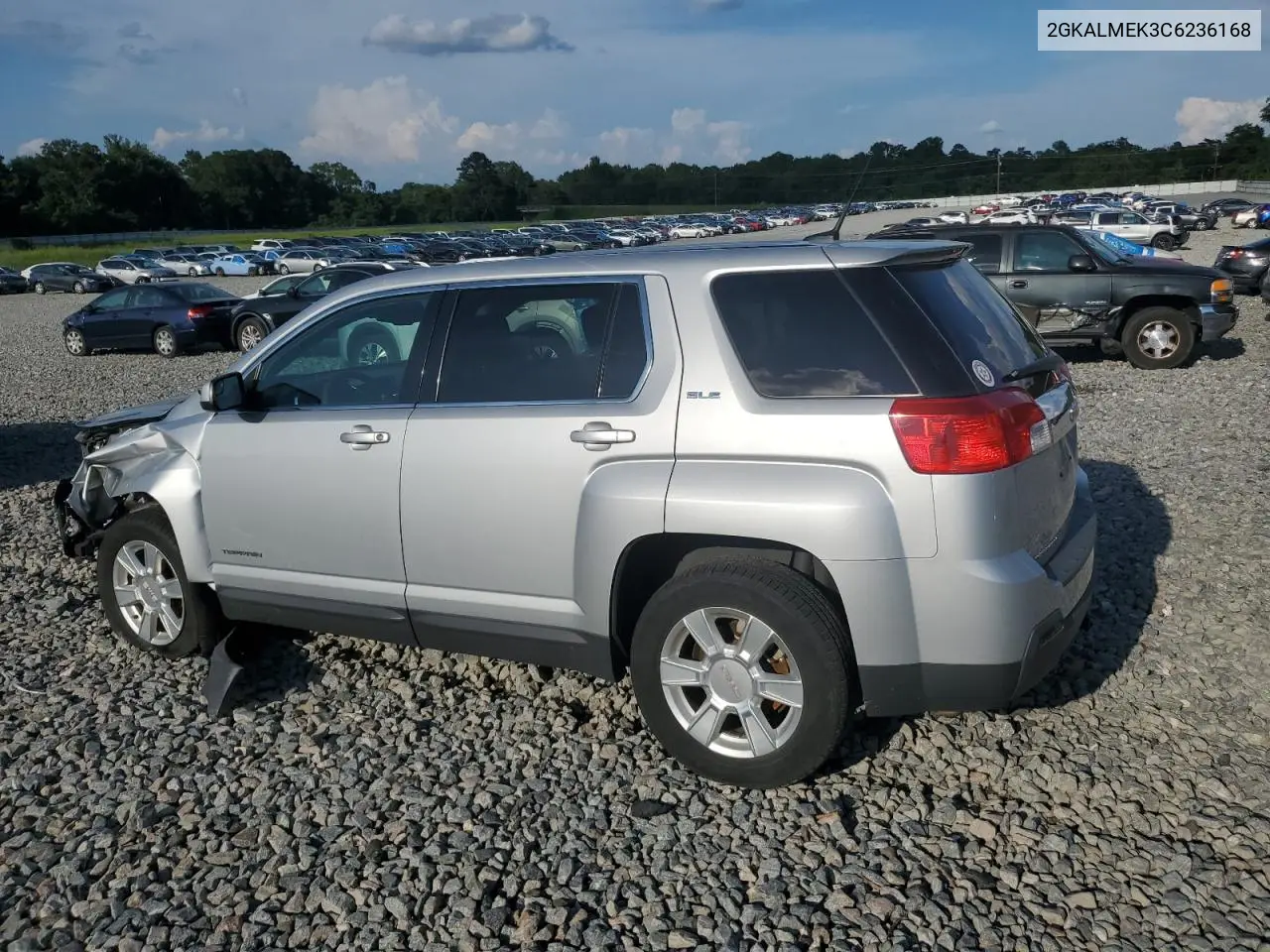 2012 GMC Terrain Sle VIN: 2GKALMEK3C6236168 Lot: 62844845