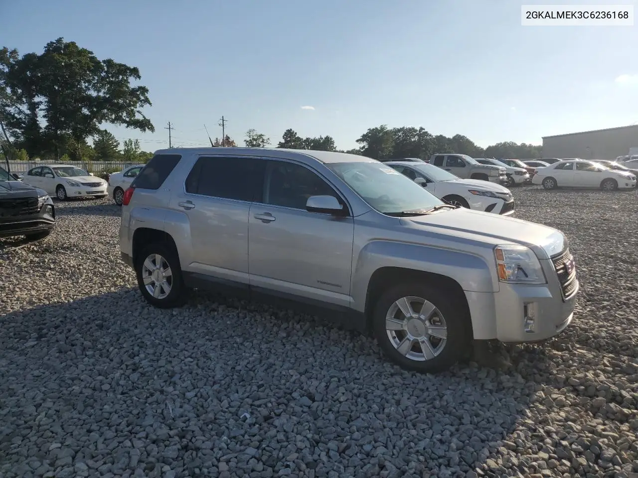 2012 GMC Terrain Sle VIN: 2GKALMEK3C6236168 Lot: 62844845