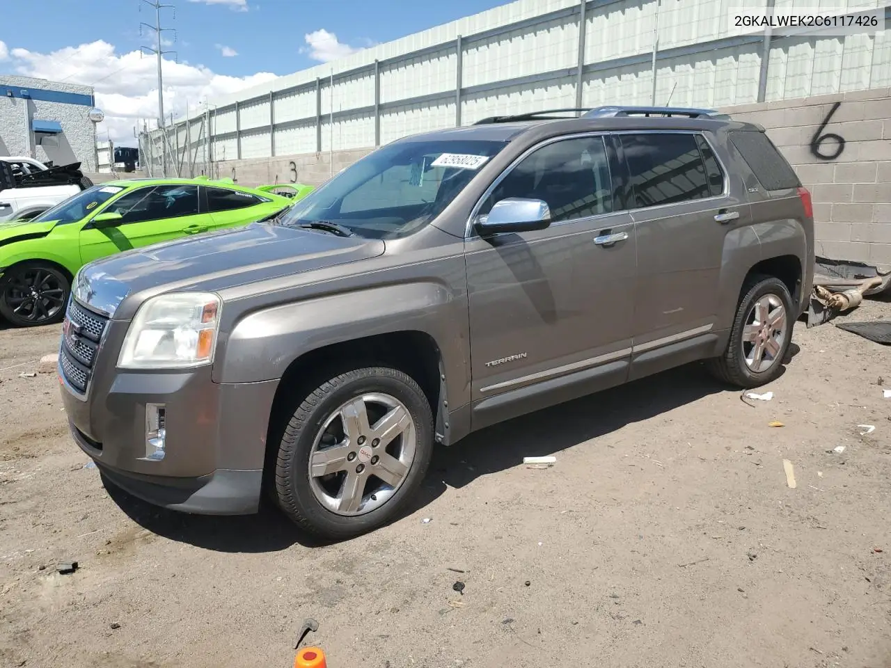 2012 GMC Terrain Slt VIN: 2GKALWEK2C6117426 Lot: 62958025