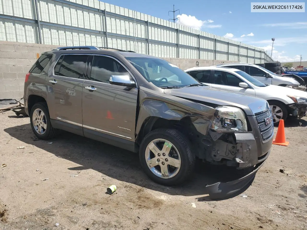 2012 GMC Terrain Slt VIN: 2GKALWEK2C6117426 Lot: 62958025