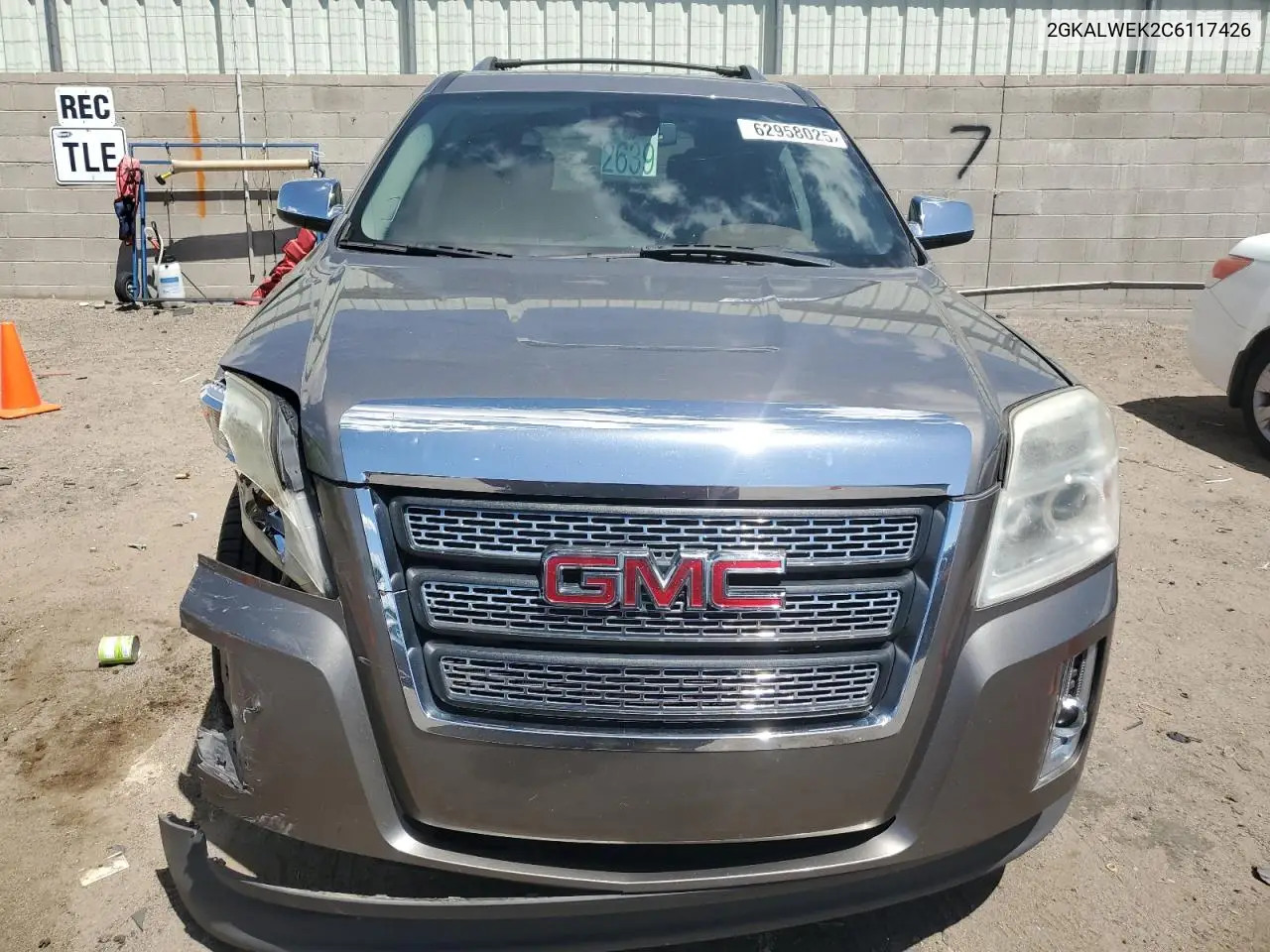 2012 GMC Terrain Slt VIN: 2GKALWEK2C6117426 Lot: 62958025