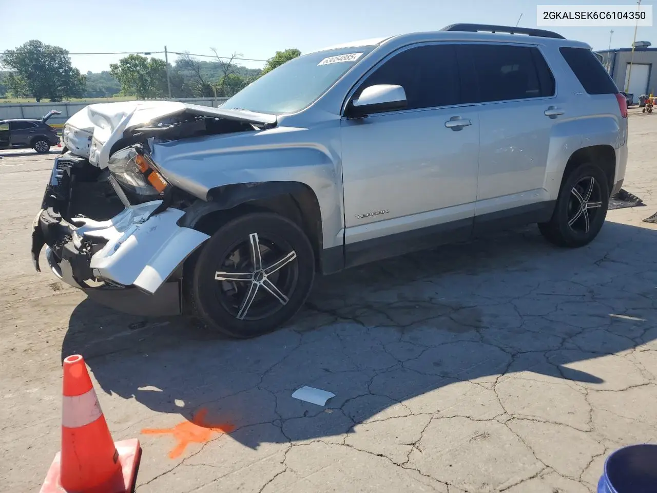 2012 GMC Terrain Sle VIN: 2GKALSEK6C6104350 Lot: 63054885
