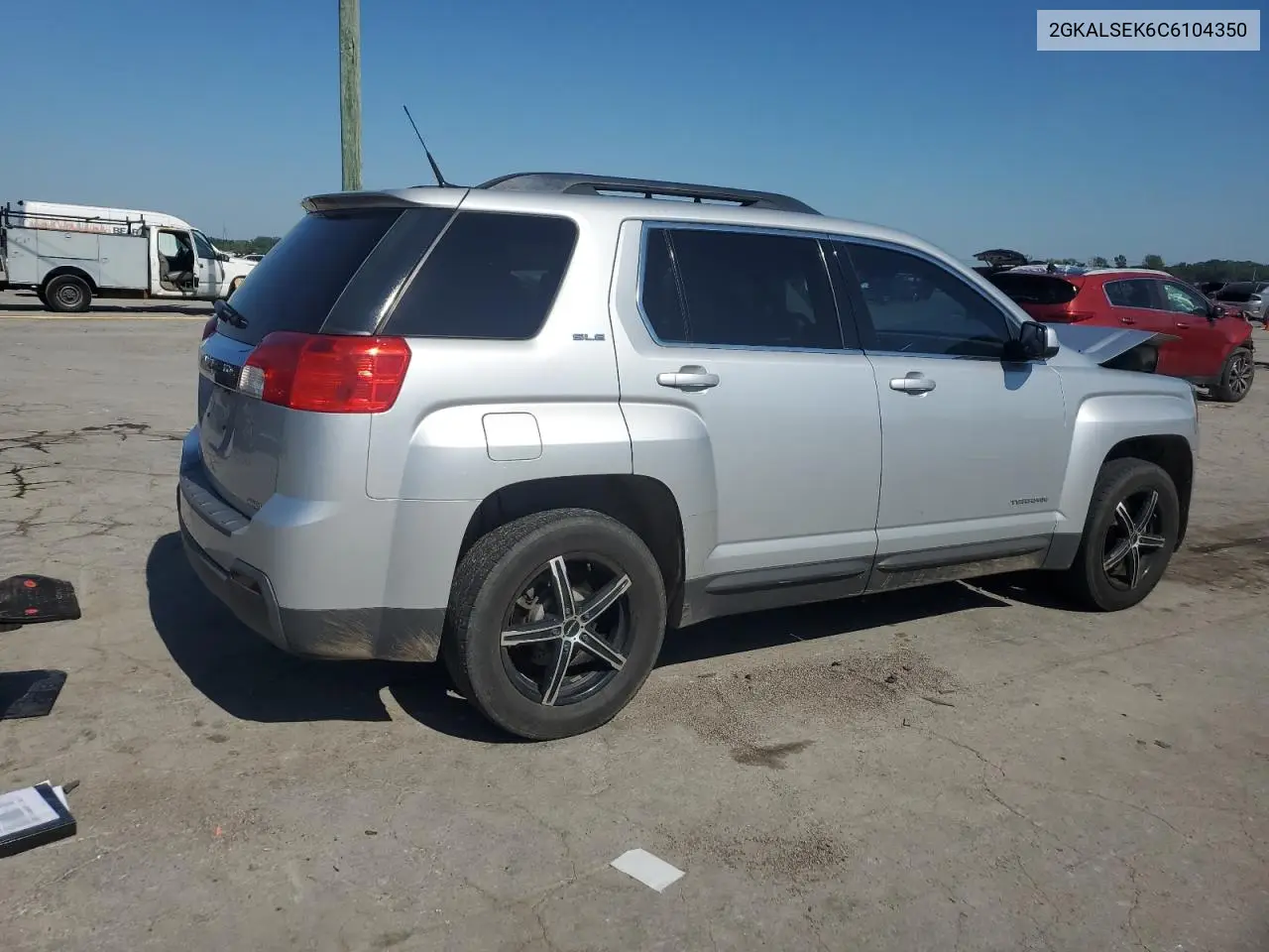 2012 GMC Terrain Sle VIN: 2GKALSEK6C6104350 Lot: 63054885