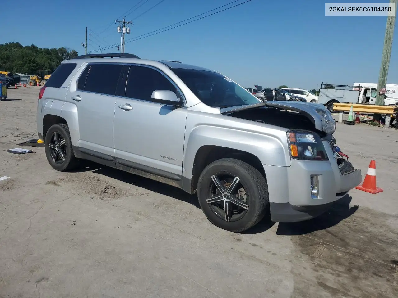 2012 GMC Terrain Sle VIN: 2GKALSEK6C6104350 Lot: 63054885