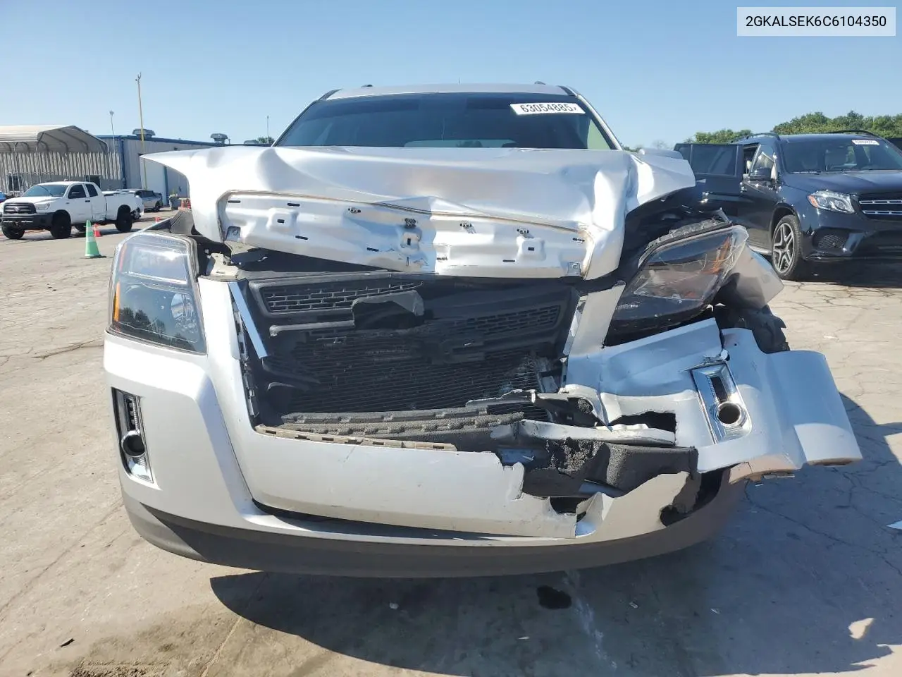 2012 GMC Terrain Sle VIN: 2GKALSEK6C6104350 Lot: 63054885