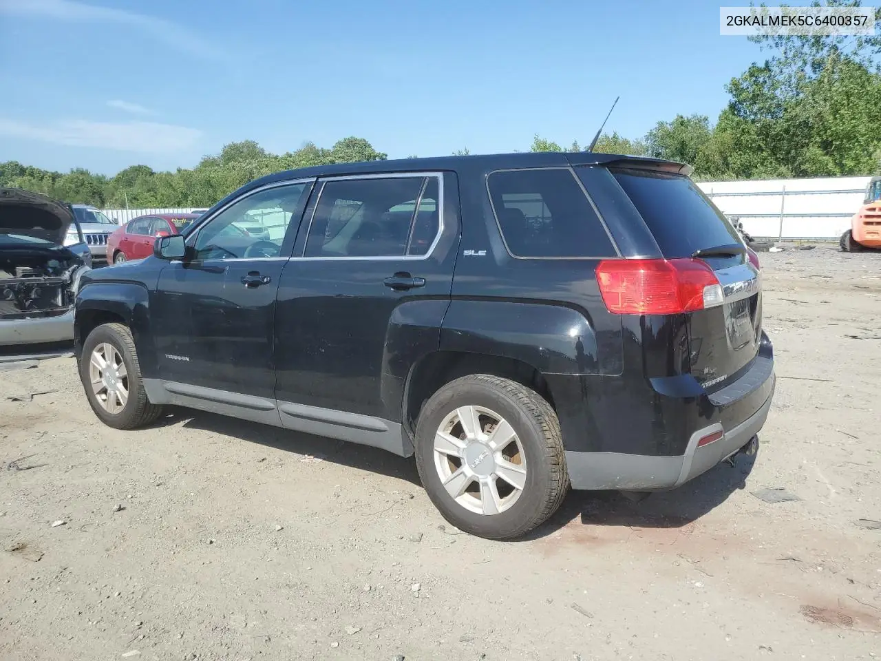 2012 GMC Terrain Sle VIN: 2GKALMEK5C6400357 Lot: 63252345