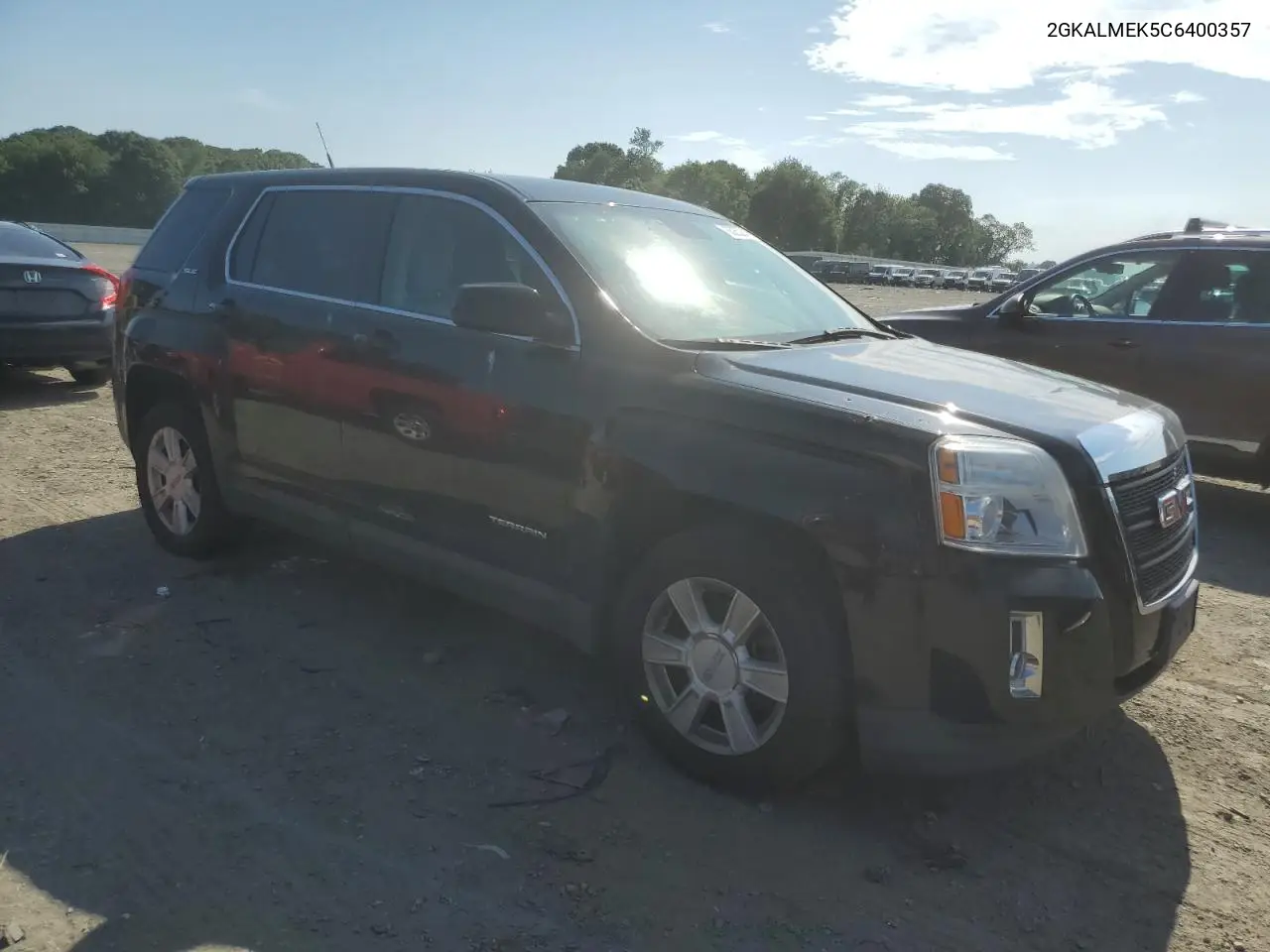 2012 GMC Terrain Sle VIN: 2GKALMEK5C6400357 Lot: 63252345