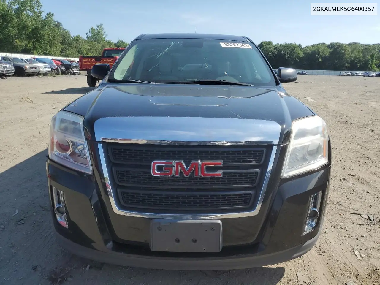2012 GMC Terrain Sle VIN: 2GKALMEK5C6400357 Lot: 63252345