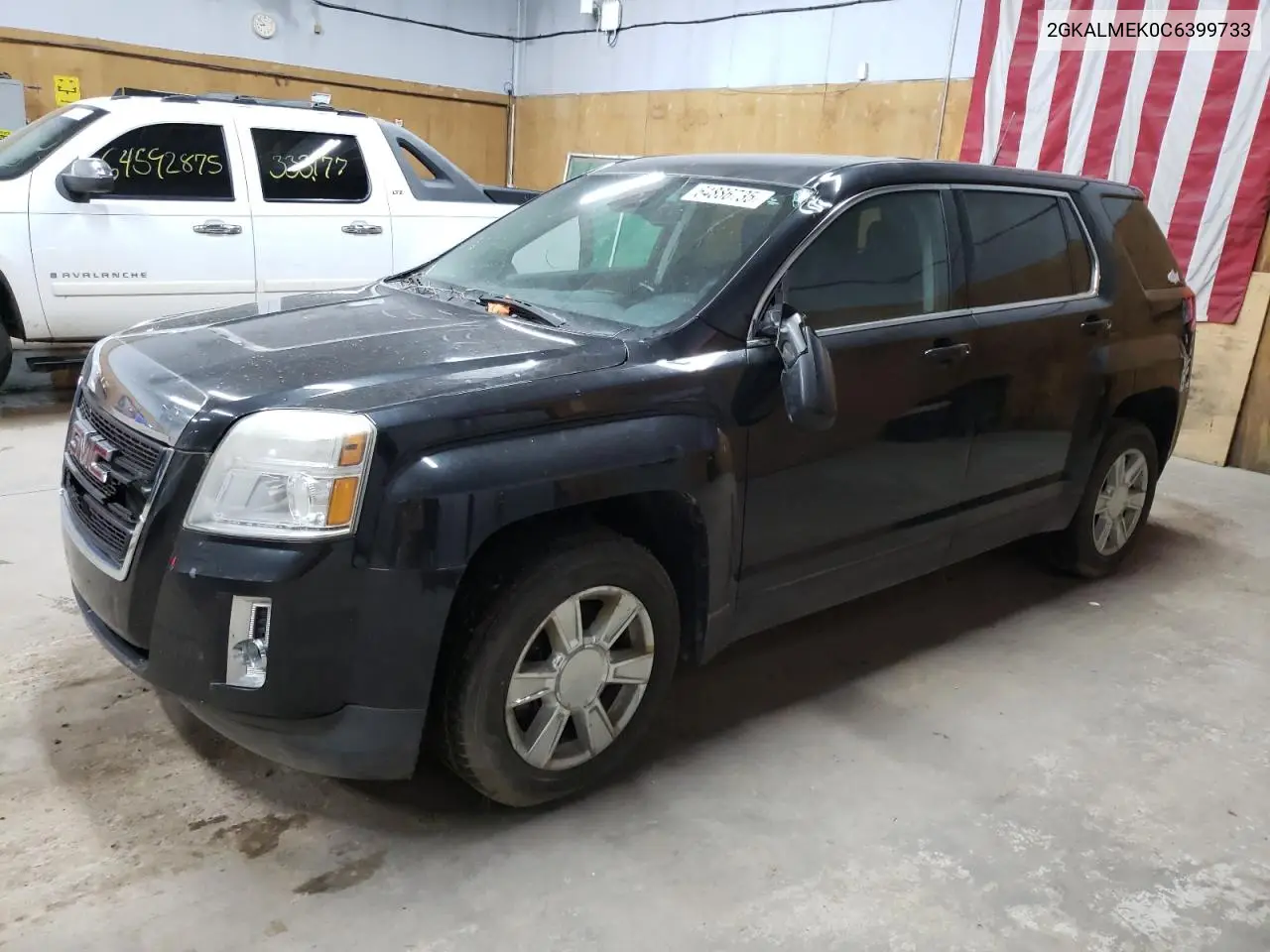 2012 GMC Terrain Sle VIN: 2GKALMEK0C6399733 Lot: 64886735