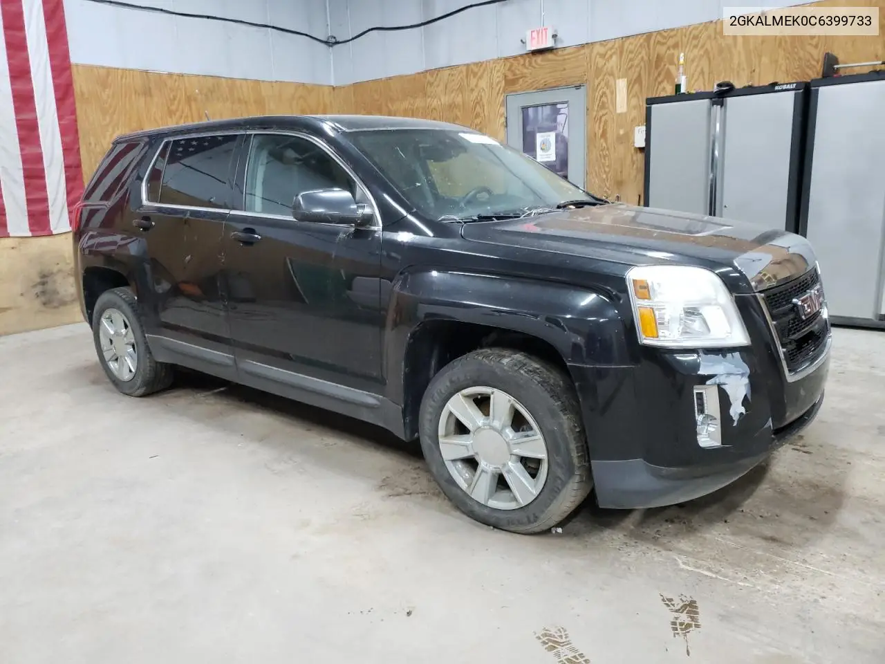 2012 GMC Terrain Sle VIN: 2GKALMEK0C6399733 Lot: 64886735