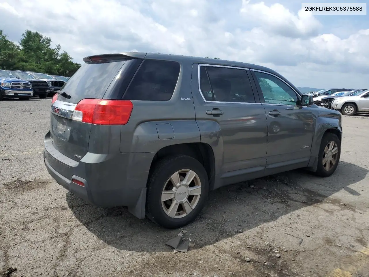 2012 GMC Terrain Sle VIN: 2GKFLREK3C6375588 Lot: 64944525