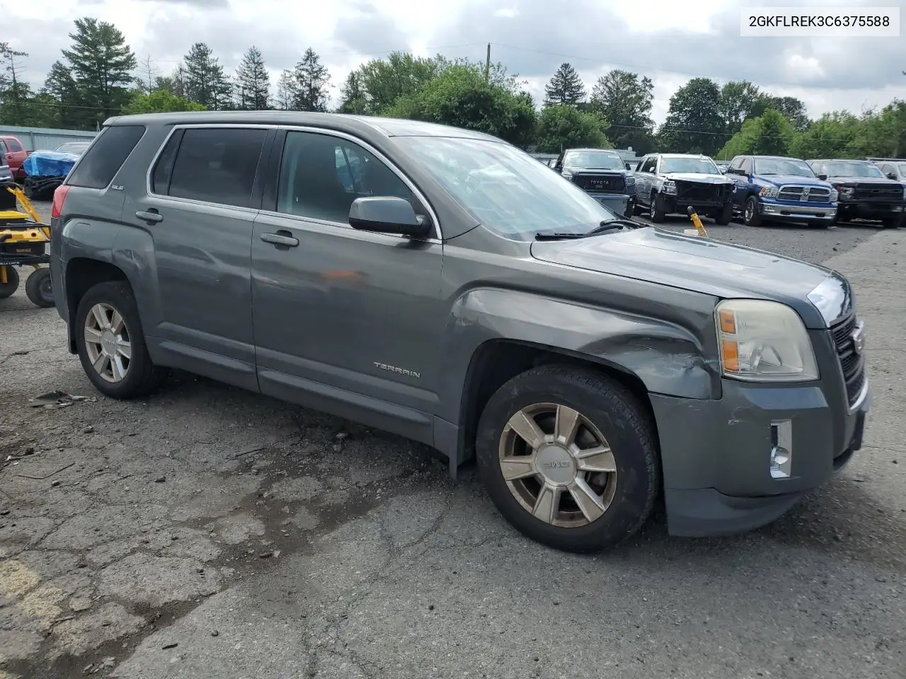 2012 GMC Terrain Sle VIN: 2GKFLREK3C6375588 Lot: 64944525