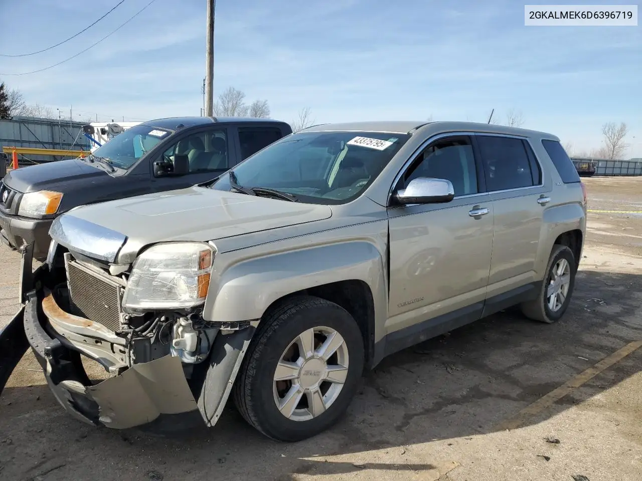 2013 GMC Terrain Sle VIN: 2GKALMEK6D6396719 Lot: 43375795