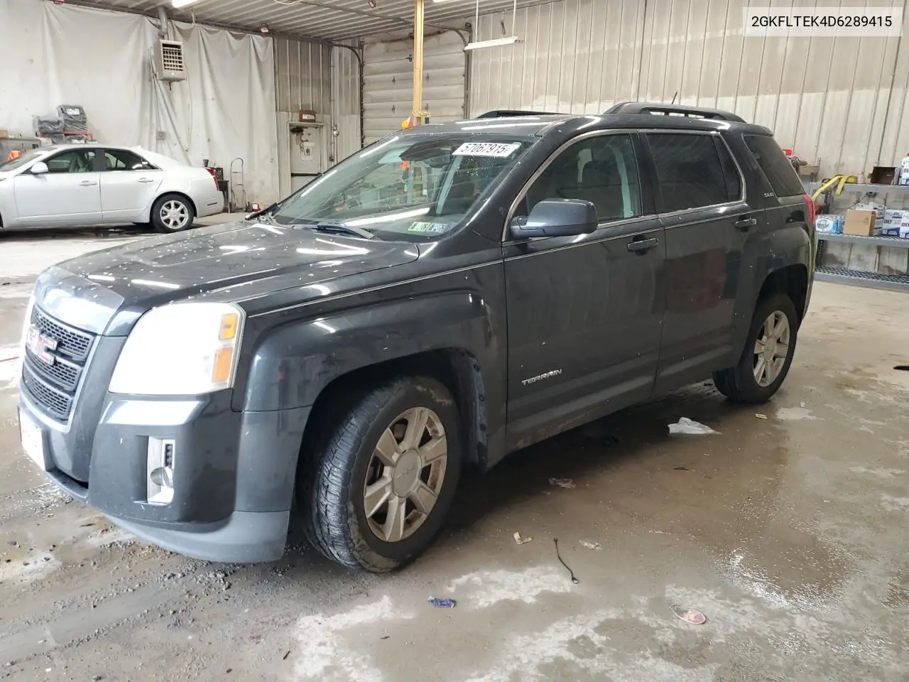 2013 GMC Terrain Sle VIN: 2GKFLTEK4D6289415 Lot: 57067915