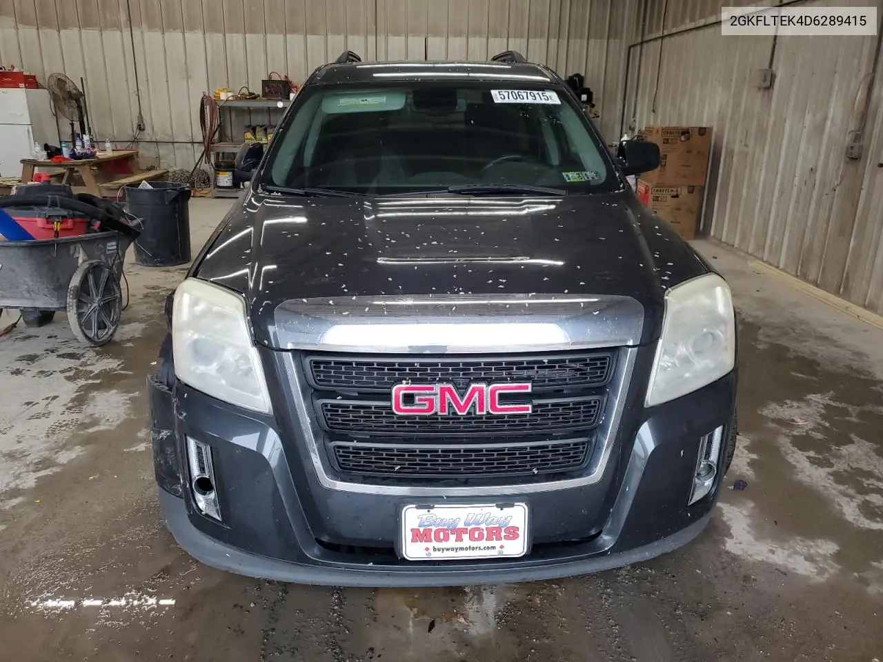 2013 GMC Terrain Sle VIN: 2GKFLTEK4D6289415 Lot: 57067915