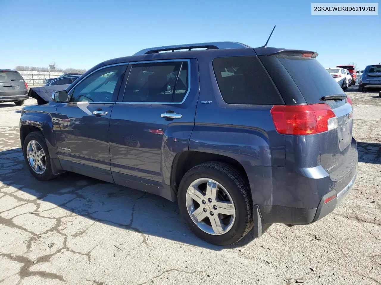 2013 GMC Terrain Slt VIN: 2GKALWEK8D6219783 Lot: 57232825