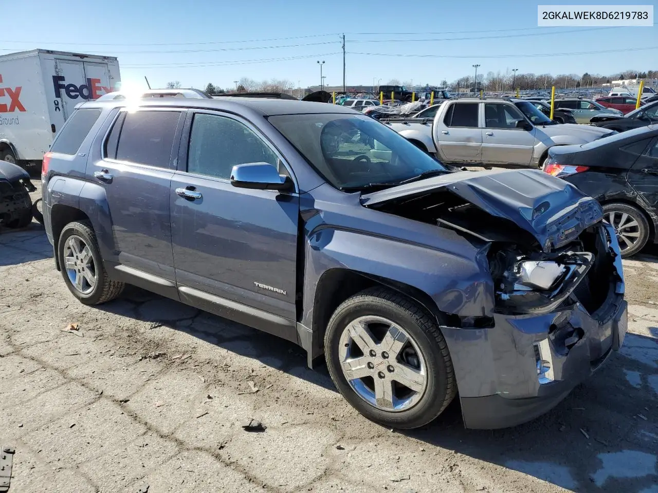 2013 GMC Terrain Slt VIN: 2GKALWEK8D6219783 Lot: 57232825