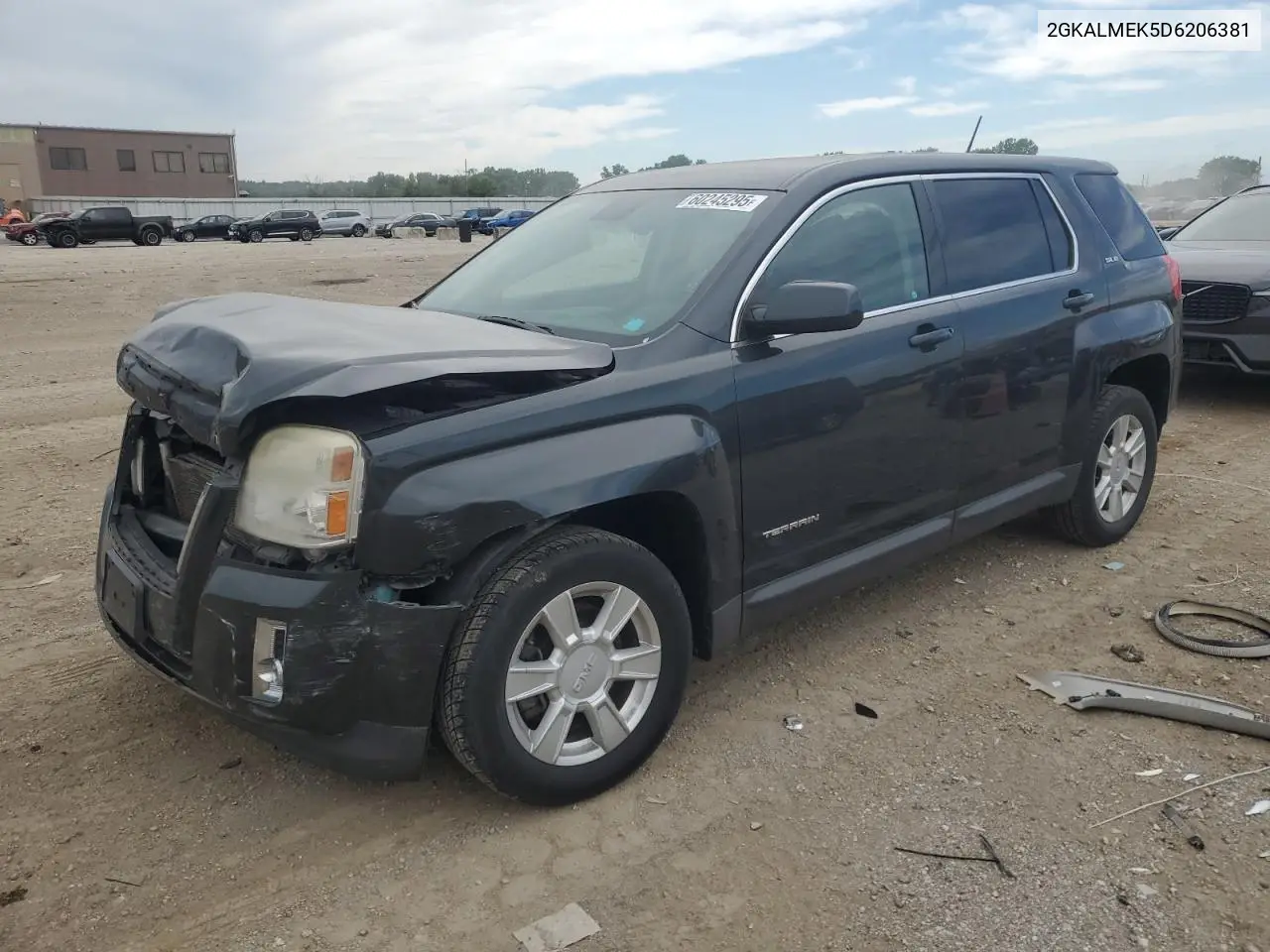 2013 GMC Terrain Sle VIN: 2GKALMEK5D6206381 Lot: 60245295
