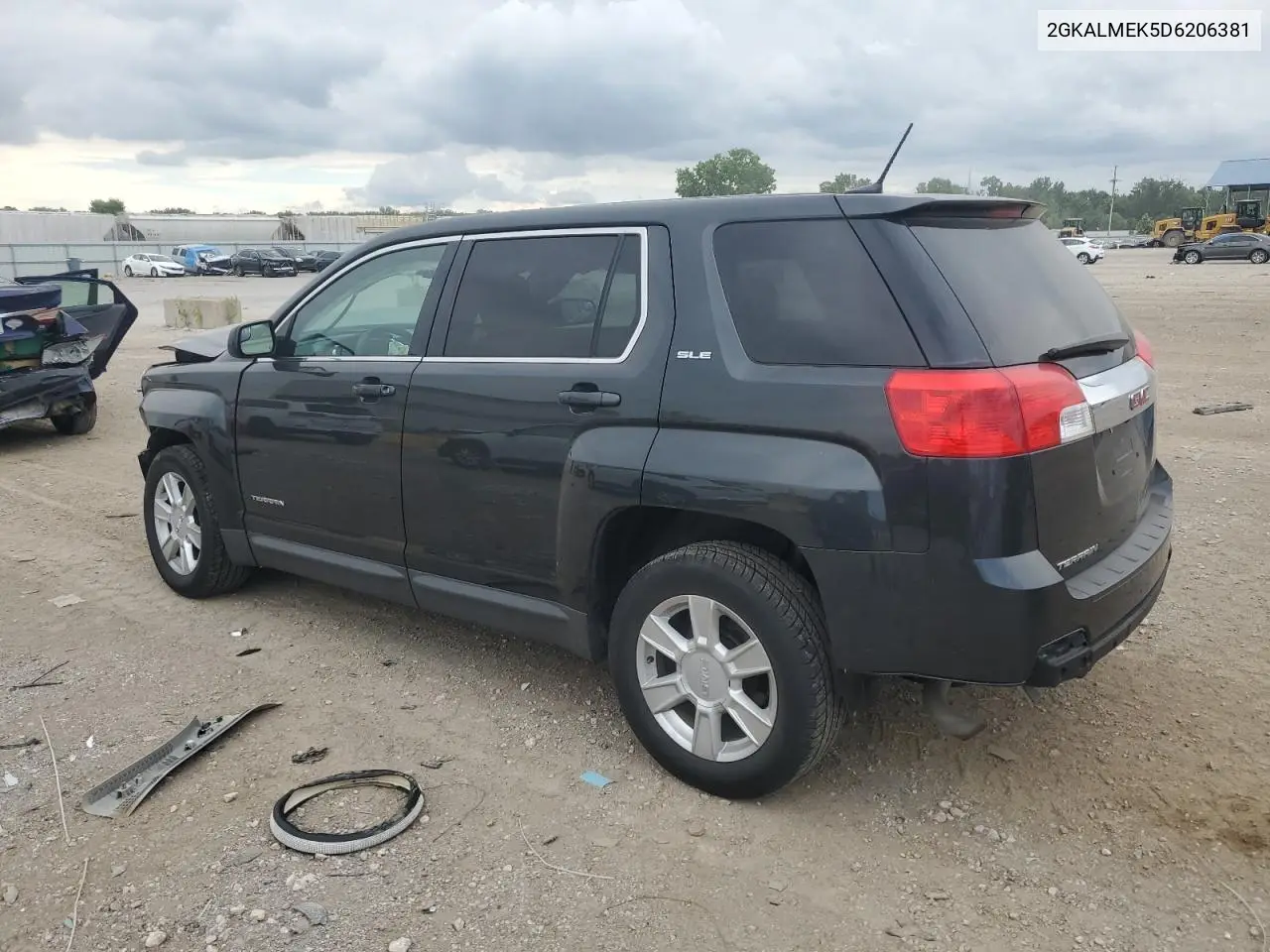 2013 GMC Terrain Sle VIN: 2GKALMEK5D6206381 Lot: 60245295