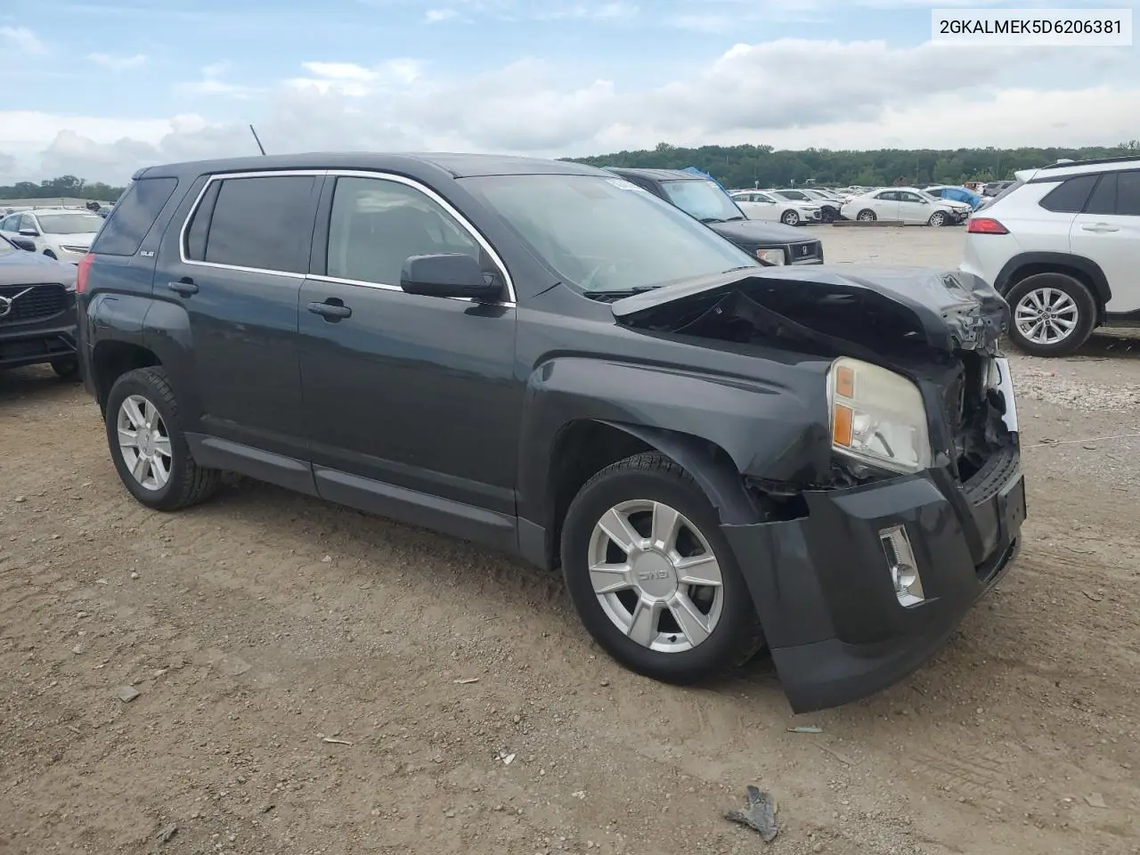 2013 GMC Terrain Sle VIN: 2GKALMEK5D6206381 Lot: 60245295