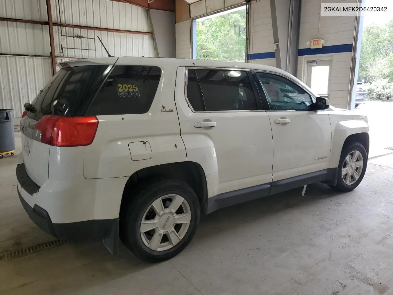 2013 GMC Terrain Sle VIN: 2GKALMEK2D6420342 Lot: 60312115