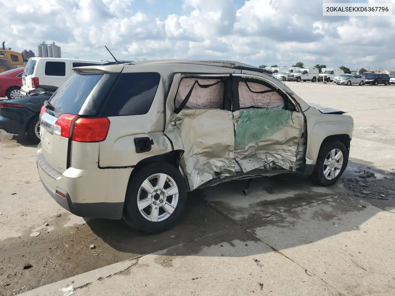 2013 GMC Terrain Sle VIN: 2GKALSEKXD6367796 Lot: 62742725