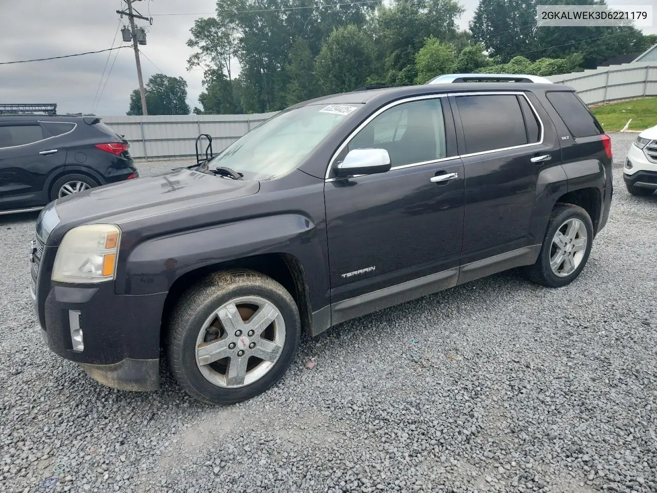 2013 GMC Terrain Slt VIN: 2GKALWEK3D6221179 Lot: 63294425
