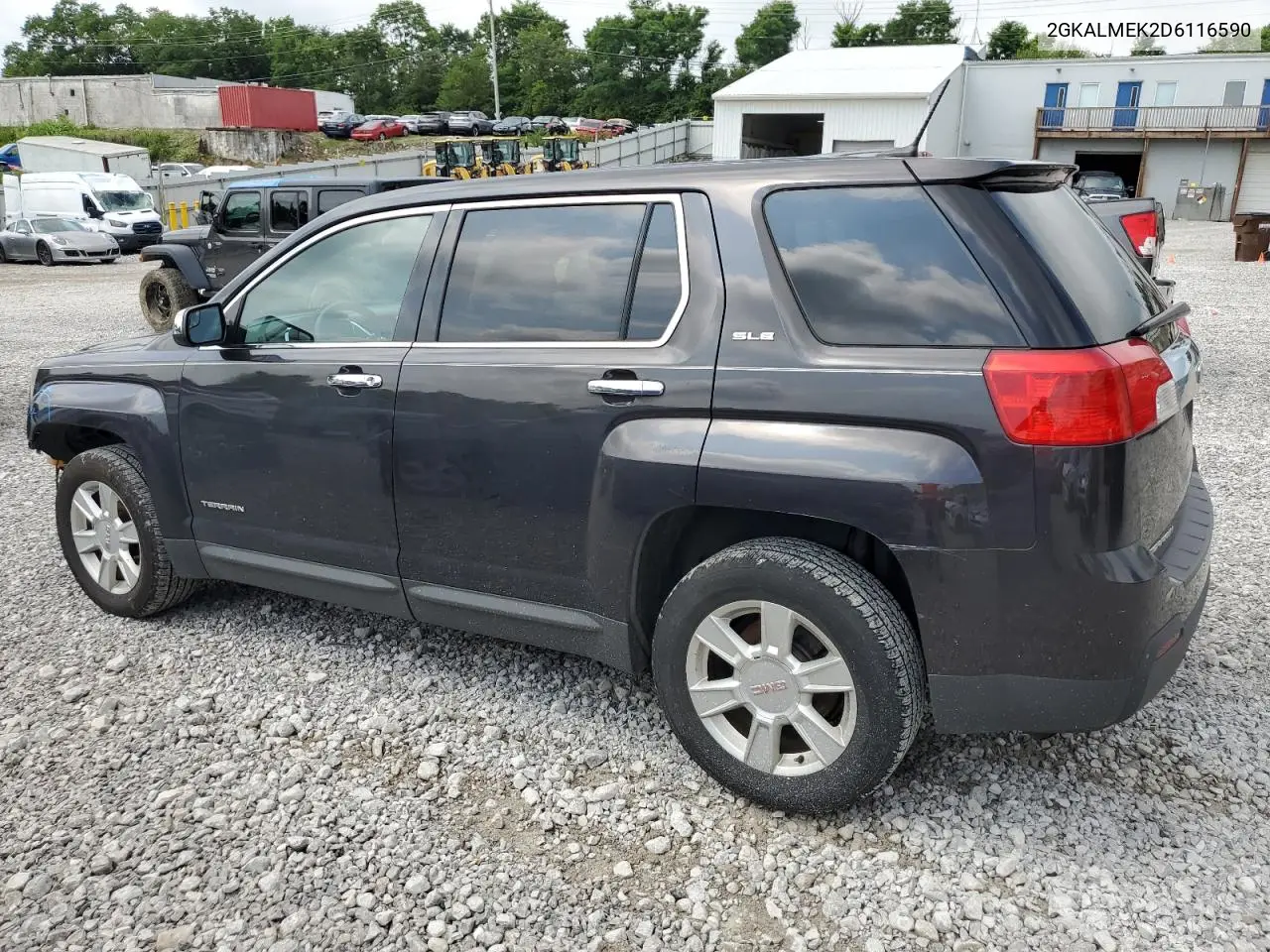 2013 GMC Terrain Sle VIN: 2GKALMEK2D6116590 Lot: 64388155