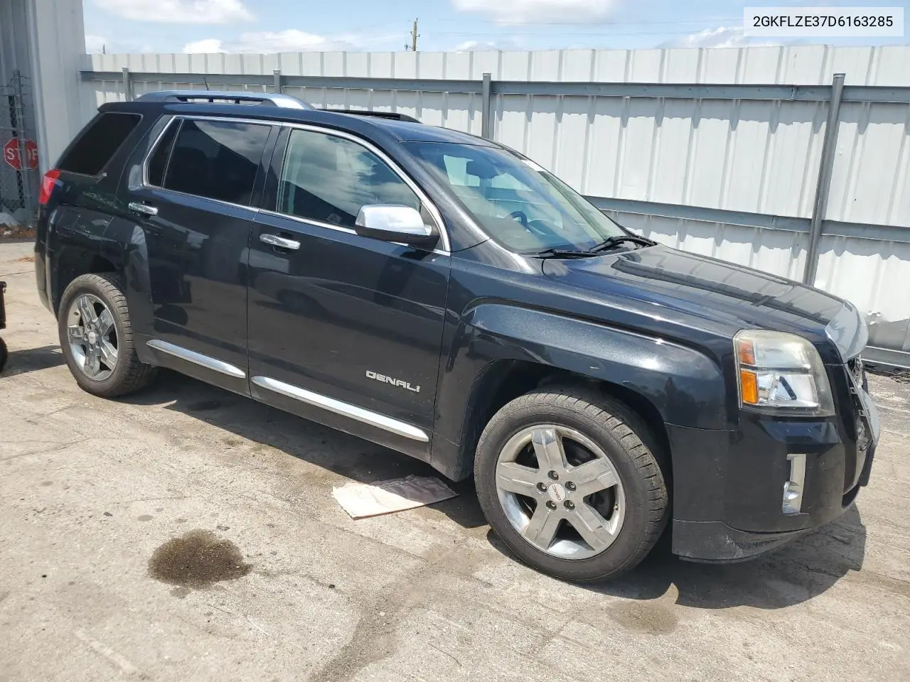 2013 GMC Terrain Denali VIN: 2GKFLZE37D6163285 Lot: 65181825
