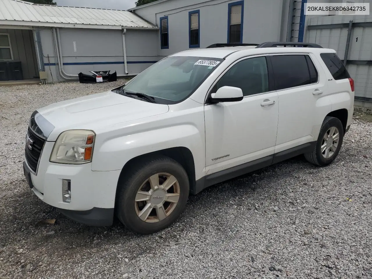 2013 GMC Terrain Sle VIN: 2GKALSEK8D6342735 Lot: 65377805