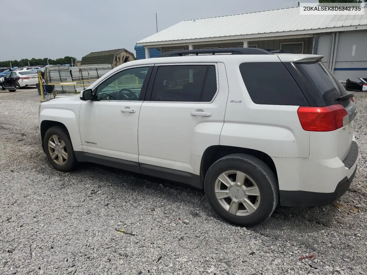 2013 GMC Terrain Sle VIN: 2GKALSEK8D6342735 Lot: 65377805
