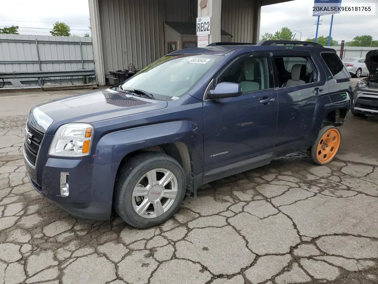 2014 GMC Terrain Slt VIN: 2GKALSEK9E6181765 Lot: 56828545