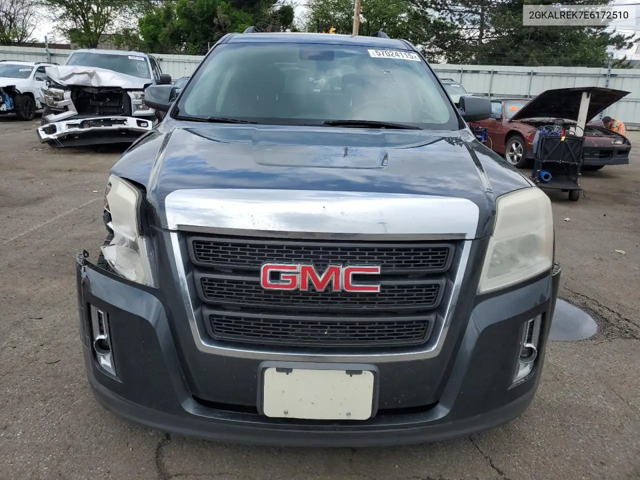 2014 GMC Terrain Sle VIN: 2GKALREK7E6172510 Lot: 57024115