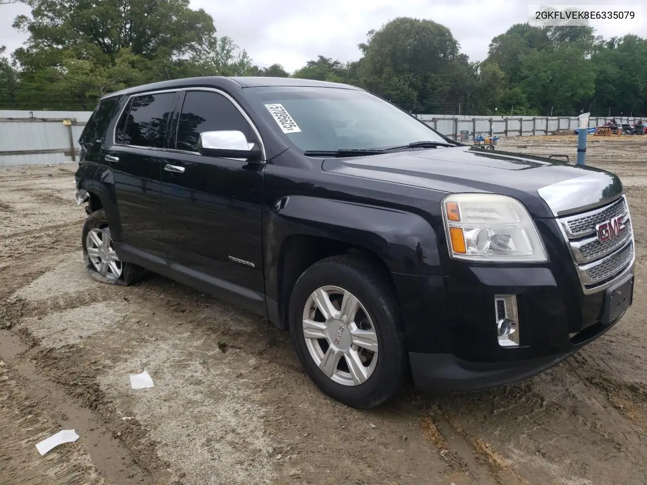 2014 GMC Terrain Sle VIN: 2GKFLVEK8E6335079 Lot: 57095625