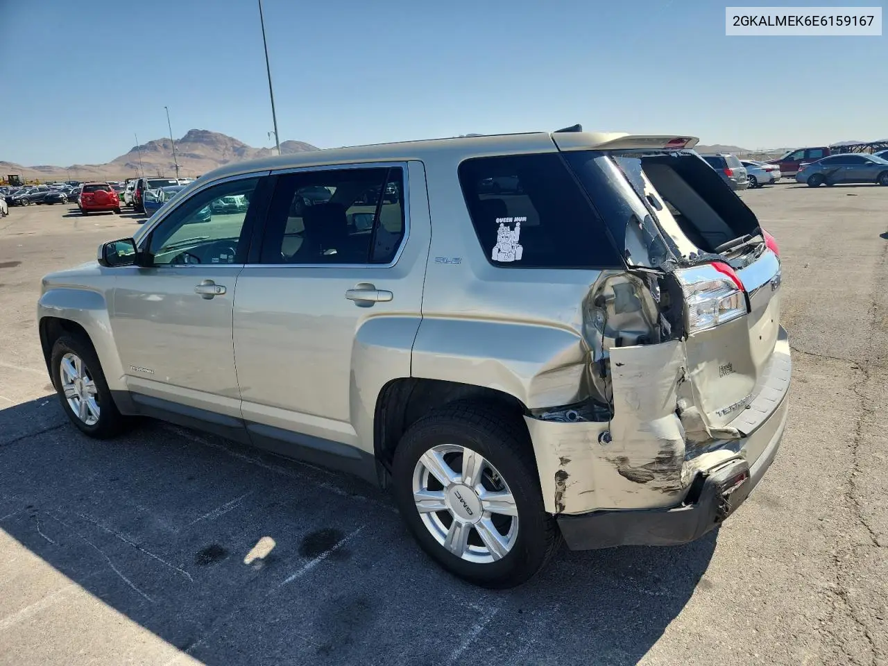 2014 GMC Terrain Sle VIN: 2GKALMEK6E6159167 Lot: 60570435