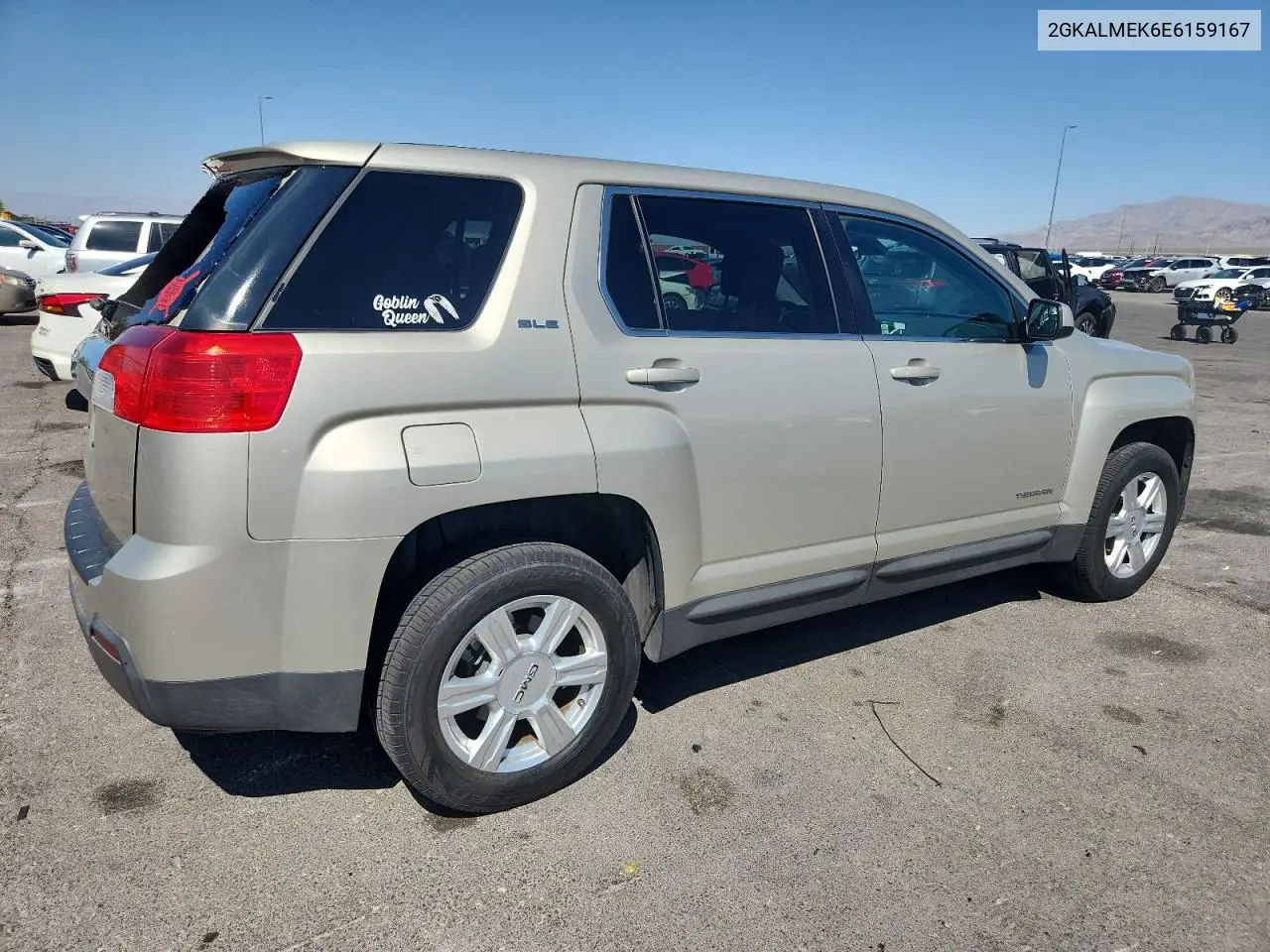 2014 GMC Terrain Sle VIN: 2GKALMEK6E6159167 Lot: 60570435