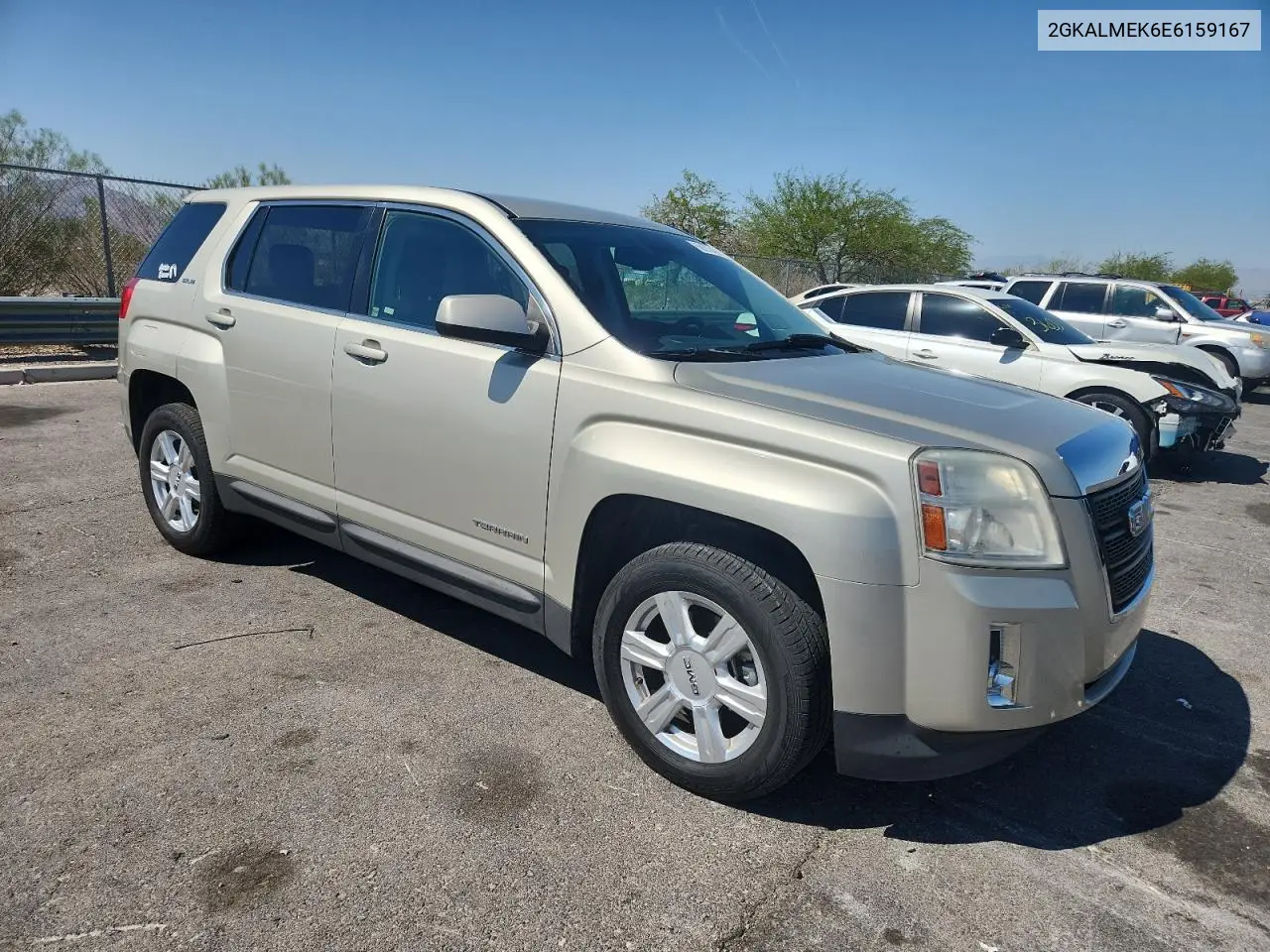 2014 GMC Terrain Sle VIN: 2GKALMEK6E6159167 Lot: 60570435