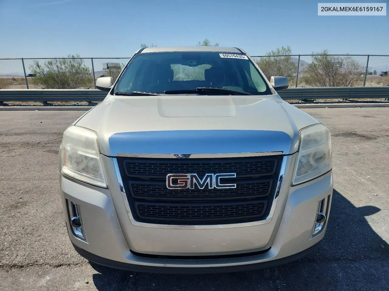 2014 GMC Terrain Sle VIN: 2GKALMEK6E6159167 Lot: 60570435