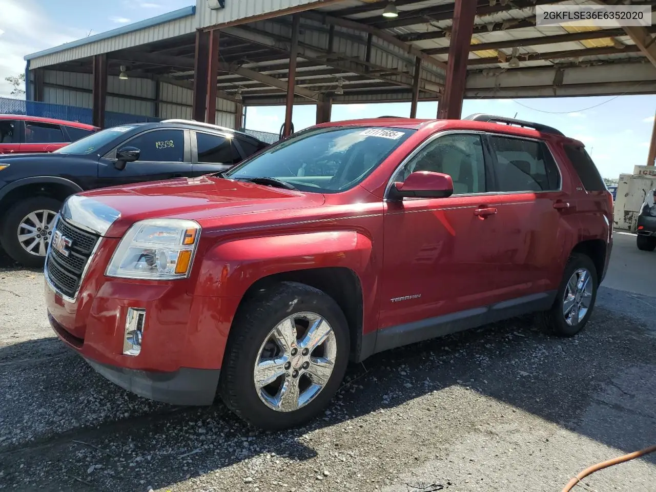 2014 GMC Terrain Slt VIN: 2GKFLSE36E6352020 Lot: 61171685