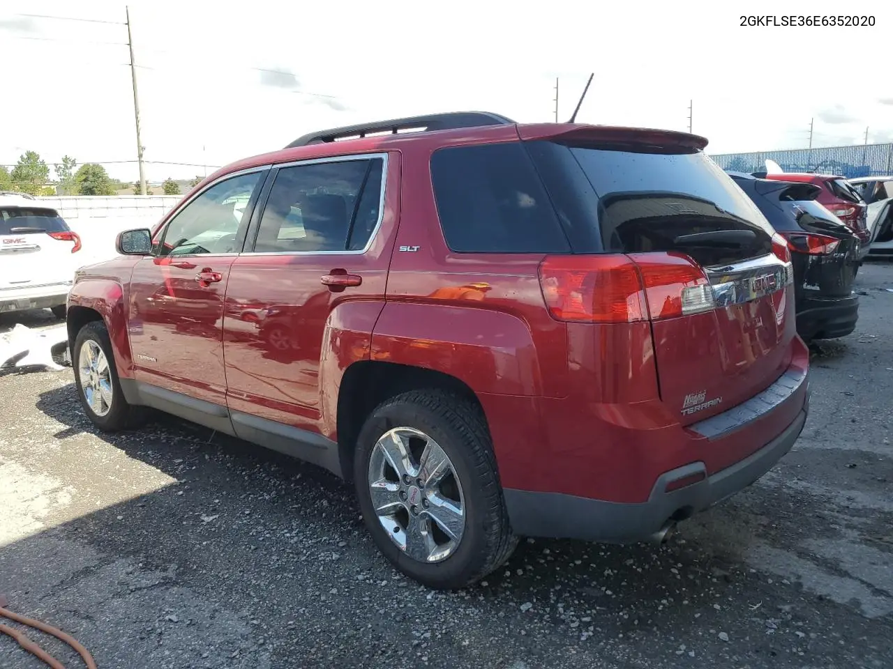 2014 GMC Terrain Slt VIN: 2GKFLSE36E6352020 Lot: 61171685