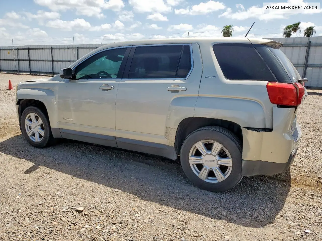 2014 GMC Terrain Sle VIN: 2GKALMEKXE6174609 Lot: 65009055