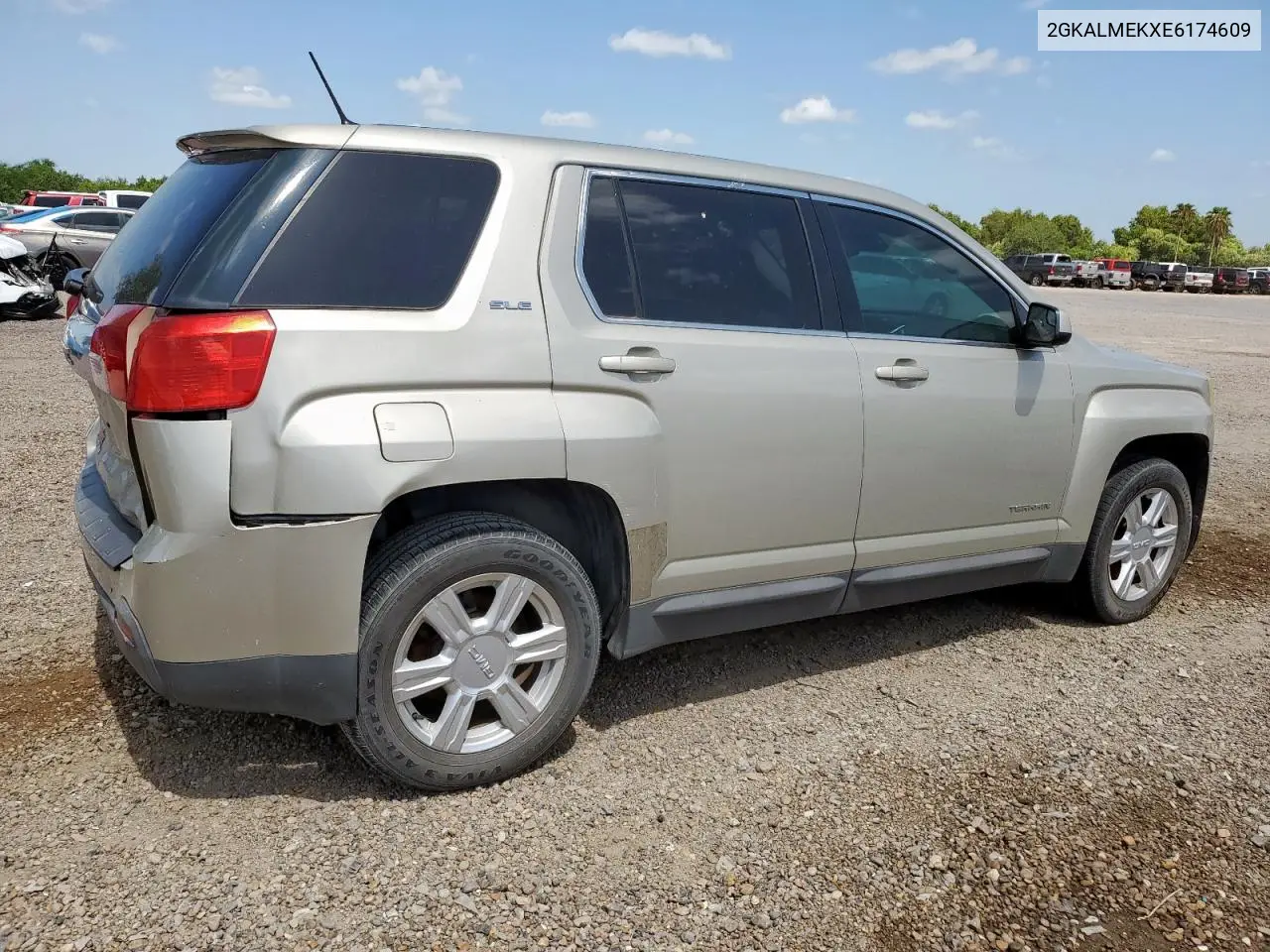 2014 GMC Terrain Sle VIN: 2GKALMEKXE6174609 Lot: 65009055