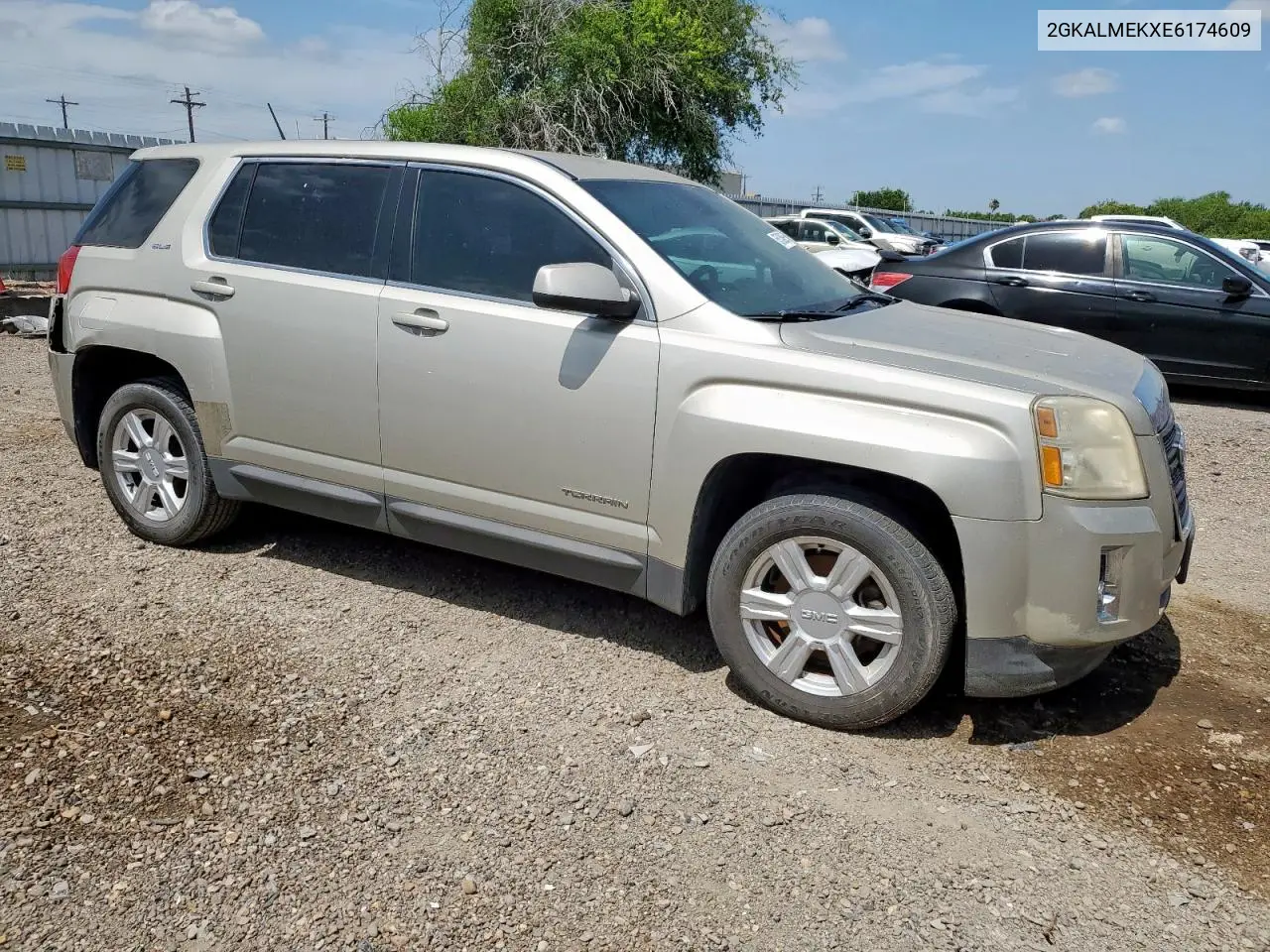 2014 GMC Terrain Sle VIN: 2GKALMEKXE6174609 Lot: 65009055